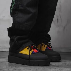 Clearweather Wampa Lo “Lumberbean” Lug Sole Shoes Colorblock Leather Men’s 11.5